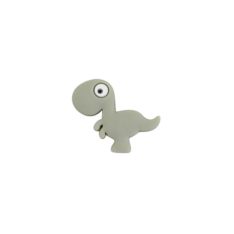 Wholesale 10PCS Teether  Dinosaur DIY Baby Molded Silicone Beads